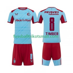 Fußballtrikots Feyenoord Rotterdam Quinten Timber 8 Kinder 2025-2026 Kurzarm 3rd trikot kaufen
